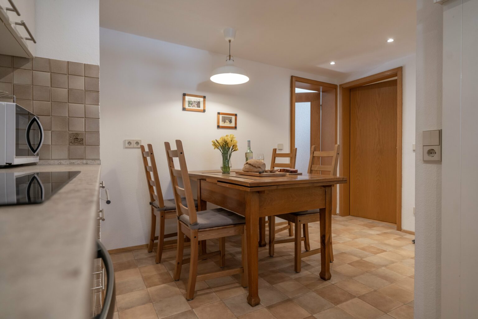 Ferienwohnung Mercyscher Hof Wohnzimmer